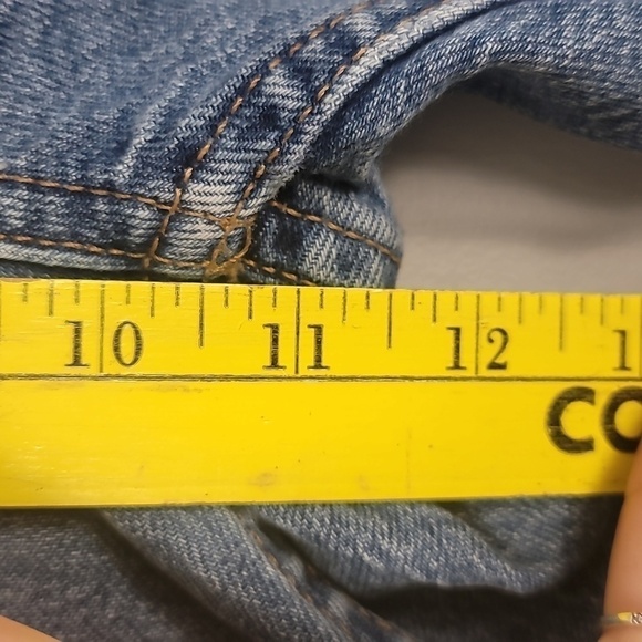 Top Shop Asos Women's Straight Fit Raw Hem Jeans - Picture 6 of 11